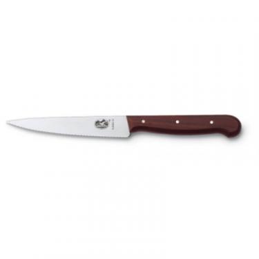 Кухонный нож Victorinox Wood 12 см серрейтор Фото
