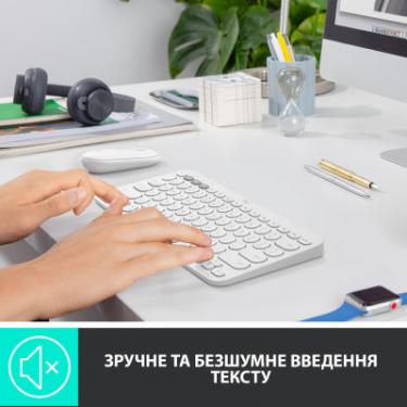 Клавиатура Logitech K380 Multi-Device Bluetooth White Фото 2