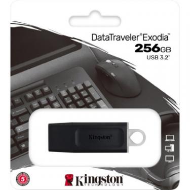 USB флеш накопитель Kingston 256GB DT Exodia White USB 3.2 Фото 5