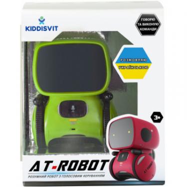 Интерактивная игрушка AT-Robot робот с голосовым управлением зеленый, укр Фото 2