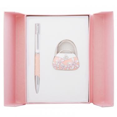 Ручка шариковая Langres набор ручка + крючок для сумки Sense Розовый Фото