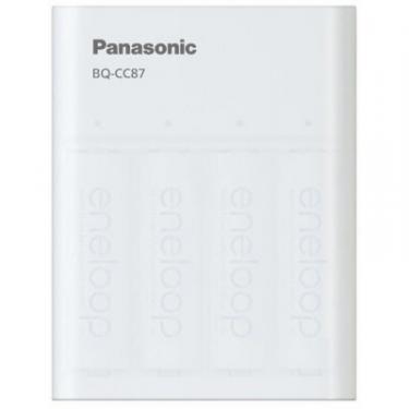 Зарядное устройство для аккумуляторов Panasonic BQ-CC87 USB in/out з функцією Power Bank Фото