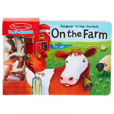 Развивающая игрушка Melissa&Doug книга с фигурками сельскохозяйственных животных Фото