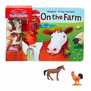 Развивающая игрушка Melissa&Doug книга с фигурками сельскохозяйственных животных Фото 1