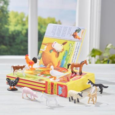 Развивающая игрушка Melissa&Doug книга с фигурками сельскохозяйственных животных Фото 4