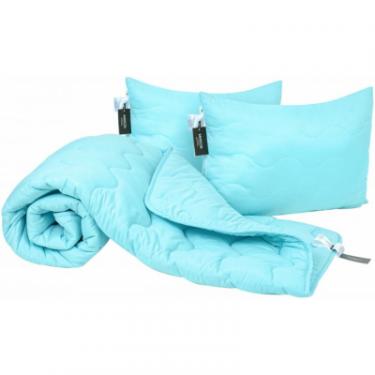 Одеяло MirSon Набор шелковый 1691 Eco Light Blue Одеяло 172х205+ Фото