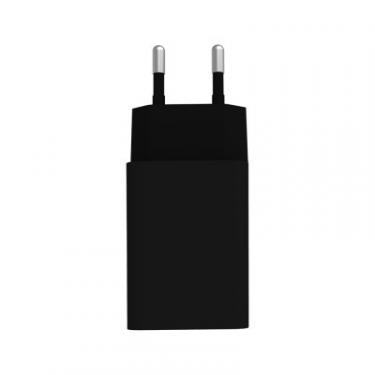 Зарядное устройство ColorWay 1USB Quick Charge 3.0 (18W) black Фото 1