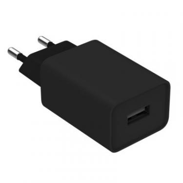 Зарядное устройство ColorWay 1USB Quick Charge 3.0 (18W) black Фото 2
