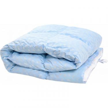 Одеяло MirSon пуховое 1840 Bio-Blue 70% пух деми 172x205 см Фото