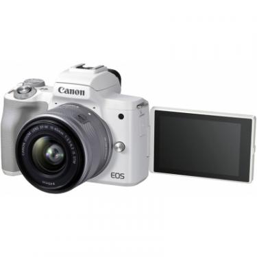 Цифровой фотоаппарат Canon EOS M50 Mk2 + 15-45 IS STM Kit White Фото 5