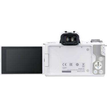 Цифровой фотоаппарат Canon EOS M50 Mk2 + 15-45 IS STM Kit White Фото 6