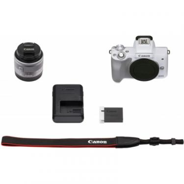 Цифровой фотоаппарат Canon EOS M50 Mk2 + 15-45 IS STM Kit White Фото 7