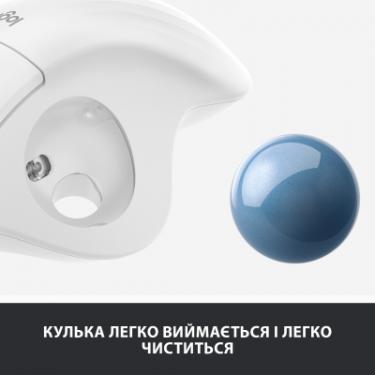 Мышка Logitech Ergo M575 Wireless Trackball Off-white Фото 6