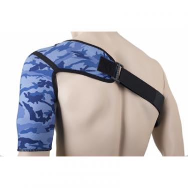 Бандаж ARMOR для підтримки плеча, XL, синій Фото