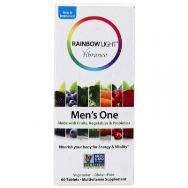Мультивитамин Rainbow Light Мультивитамины Для Мужчин, Vibrance Men's One, 60 Фото