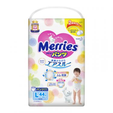 Подгузники Merries трусики для дітей розмір L 9-14 кг 44 шт Фото 1