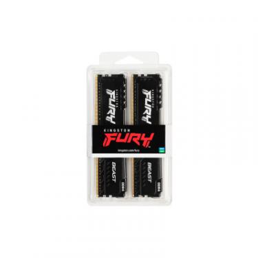 Модуль памяти для компьютера Kingston Fury (ex.HyperX) DDR4 8GB (2x4GB) 2666 MHz Fury Beast Black Фото 9