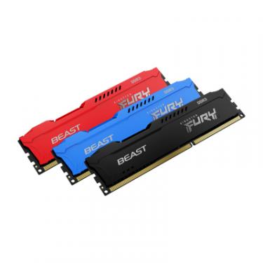 Модуль памяти для компьютера Kingston Fury (ex.HyperX) DDR3 4GB 1600 MHz Fury Beast Red Фото 6