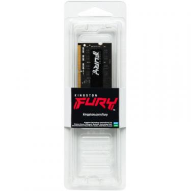 Модуль памяти для ноутбука Kingston Fury (ex.HyperX) SoDIMM DDR4 8GB 2933 MHz Fury Impact Фото 2