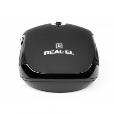 Мышка REAL-EL RM-330 Wireless Black Фото 4