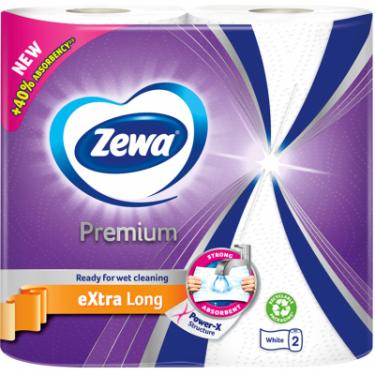 Бумажные полотенца Zewa Extra Long 2 слоя 2 рулона Фото 1