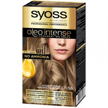 Краска для волос Syoss Oleo Intense 7-58 Холодный русый 115 мл Фото