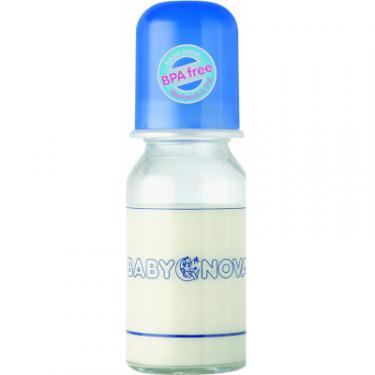 Бутылочка для кормления Baby-Nova скляна 125 мл Фото