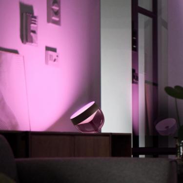 Настольная лампа Philips Hue Iris, Color, BT, DIM, чорна Фото 1