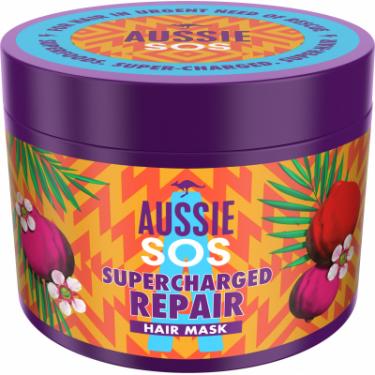 Маска для волос Aussie SOS Сверхзаряд и восстановление 450 мл Фото