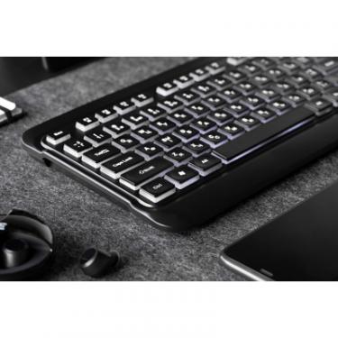 Клавиатура 2E KS120 White backlight USB Black Фото 7