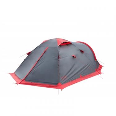 Палатка Tramp Mountain 3 V2 Grey/Red Фото 1