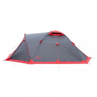 Палатка Tramp Mountain 3 V2 Grey/Red Фото 2