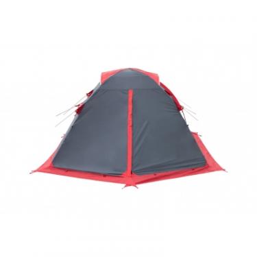 Палатка Tramp Mountain 3 V2 Grey/Red Фото 3