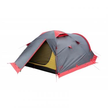 Палатка Tramp Mountain 3 V2 Grey/Red Фото 7