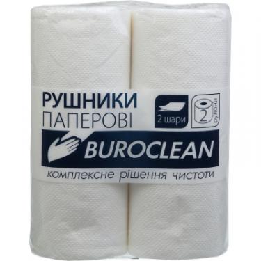 Бумажные полотенца Buroclean белые 2 слоя 2 рулона Фото