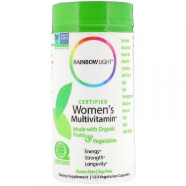 Мультивитамин Rainbow Light Мультивитамины для женщин, Сертифицированные, Cert Фото