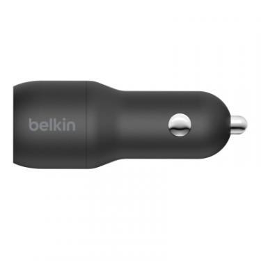 Зарядное устройство Belkin Car Charger (24W) Dual USB-A, USB-A - Lightning, 1 Фото 3