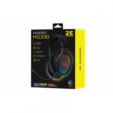 Наушники 2E HG330 RGB USB 7.1 Black Фото 1