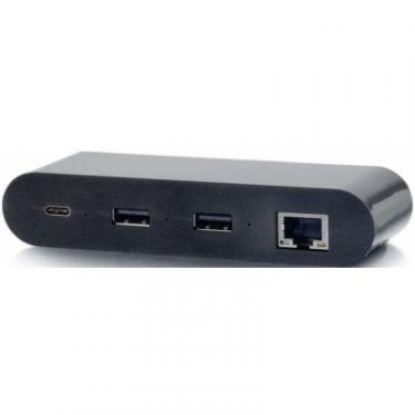 Порт-репликатор C2G Docking Station USB-C на HDMI, DP, VGA, USB, Power Фото 2