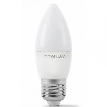 Лампочка TITANUM C37 6W E27 3000K Фото 1