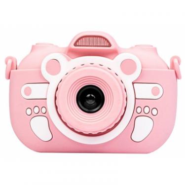 Интерактивная игрушка XoKo Цифровий фотоапарат із сенсерним дисплеєм рожевий Фото