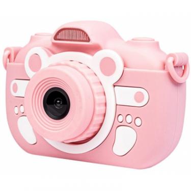 Интерактивная игрушка XoKo Цифровий фотоапарат із сенсерним дисплеєм рожевий Фото 3