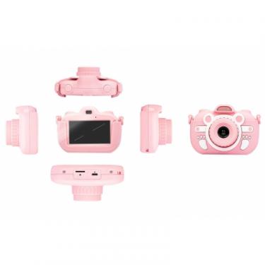 Интерактивная игрушка XoKo Цифровий фотоапарат із сенсерним дисплеєм рожевий Фото 6