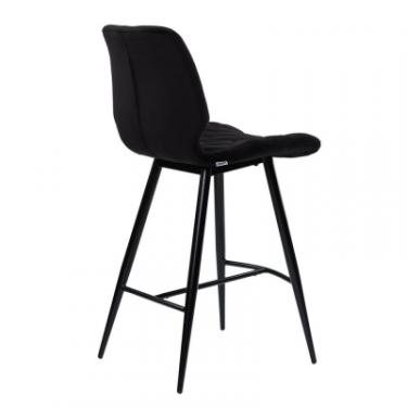Кухонный стул Concepto Diamond напівбарний чорний Фото 2