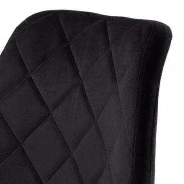 Кухонный стул Concepto Diamond напівбарний чорний Фото 3