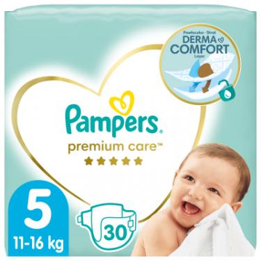 Подгузники Pampers Premium Care Junior Розмір 5 (11-16 кг) 30 шт Фото