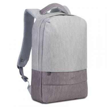 Рюкзак для ноутбука RivaCase 15.6" 7562 grey/mocha anti-theft Фото