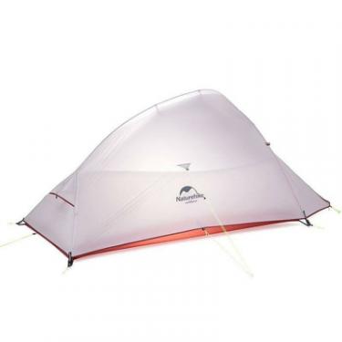 Палатка Naturehike Сloud Up 1 Updated NH18T010-T 20D Grey/Red Фото