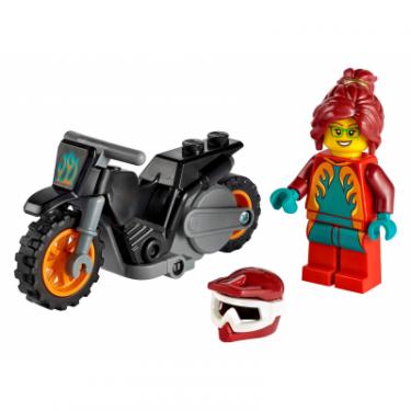 Конструктор LEGO City Stuntz Вогняний трюковий мотоцикл 11 деталей Фото 1
