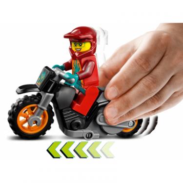 Конструктор LEGO City Stuntz Вогняний трюковий мотоцикл 11 деталей Фото 3
